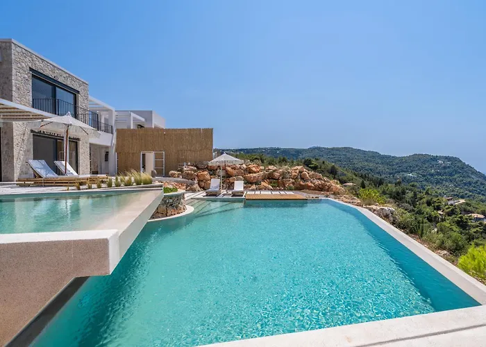 Neró Lefkada Villa Tsoukaládhes