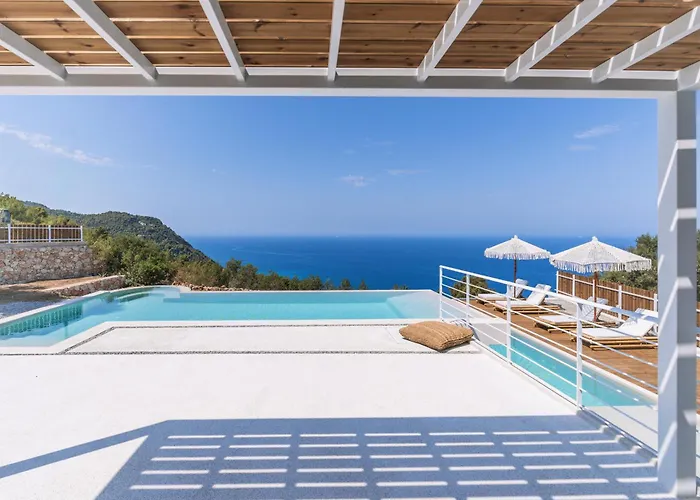 Neró Lefkada Villa Tsoukaládhes